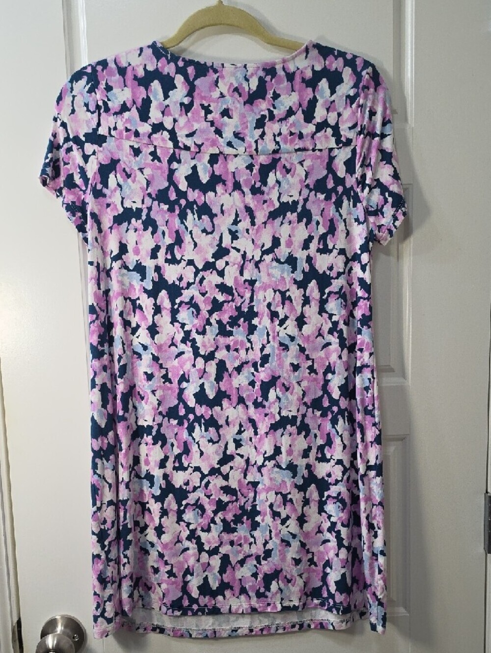 Soma Cool Nights Floral Printed Nightshirt- Small - Picture 4 of 5